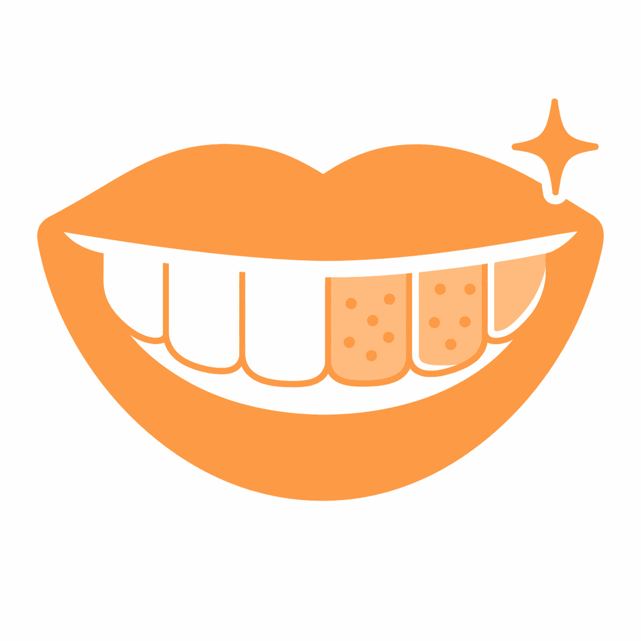 Ceramic crown treatment for discolored teeth at Dr. Pawar's Advanced Dentistry