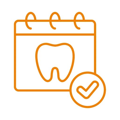 Follow-up care and suture removal icon for wisdom tooth extraction in Thane West