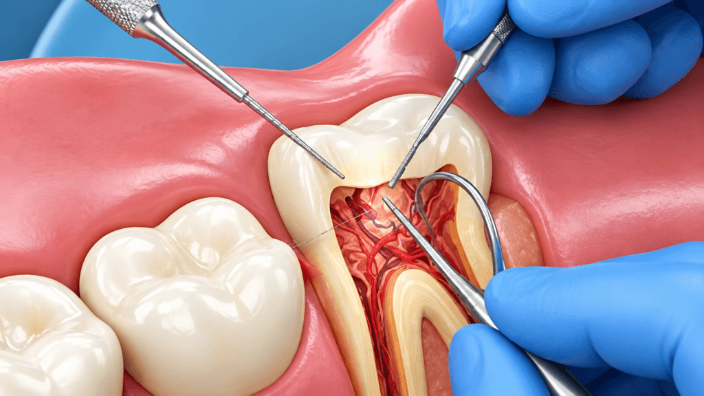 single visit root canal treatment image