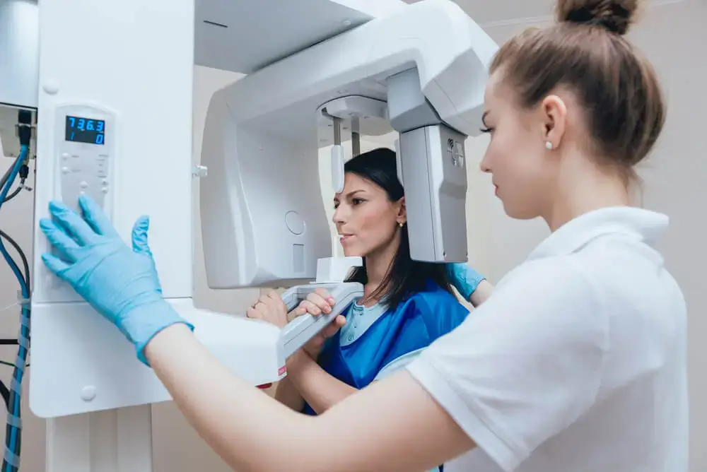 Digital dental X-ray examination and modern diagnostic imaging at Dr. Pawar's Advanced Dentistry in Thane West